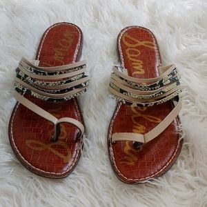 Sam Edelman Gwennic leather thong sandals